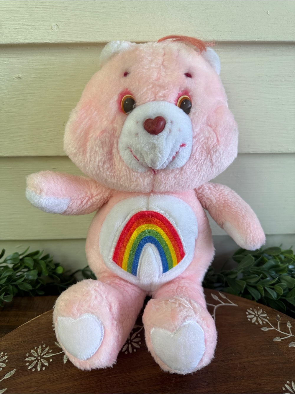 1983 Orignial Care Bear “Cheer Bear” Plush